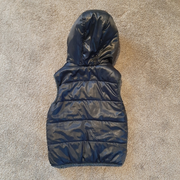 DIESEL Double-sided Jean/ Puffer Vest - Picture 2 of 11